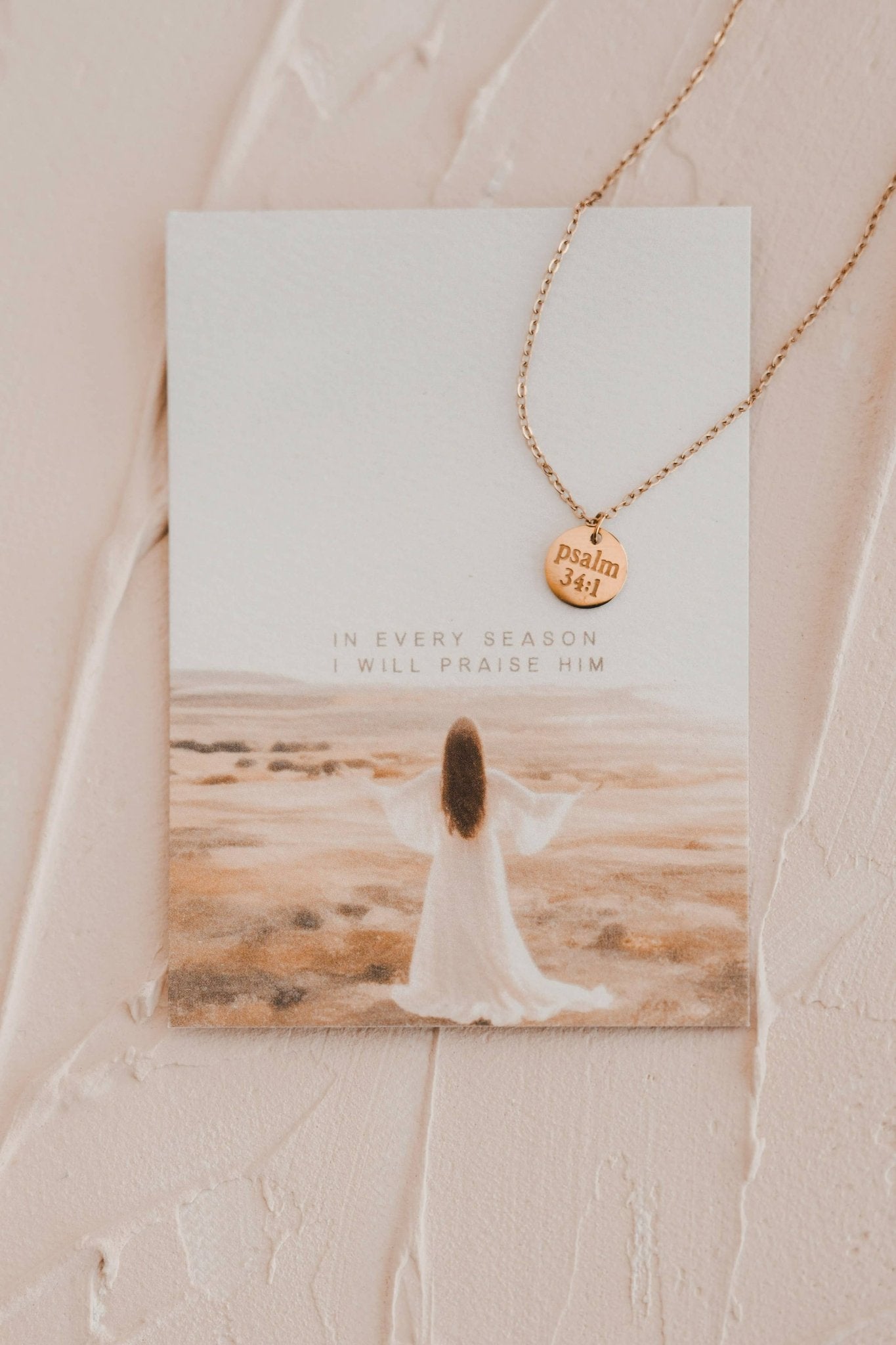 Praise Disc Necklace - Purpose + Passion Boutique