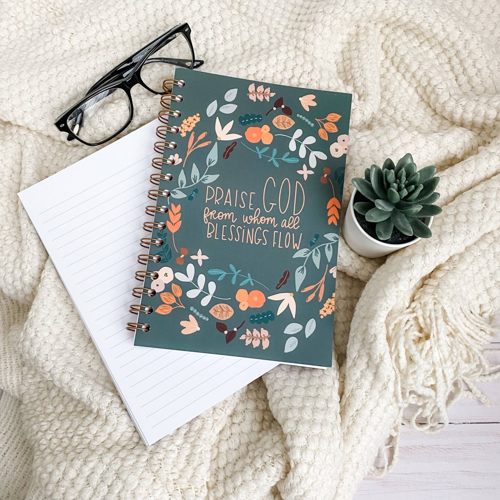 Praise God Notebook - Purpose + Passion Boutique