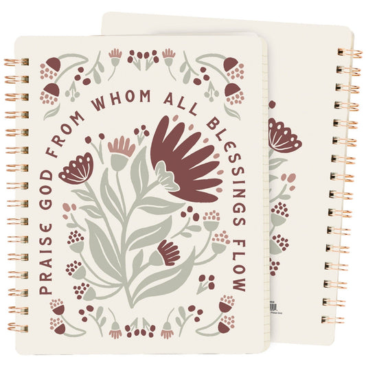 Praise God Spiral Notebook - Purpose + Passion Boutique