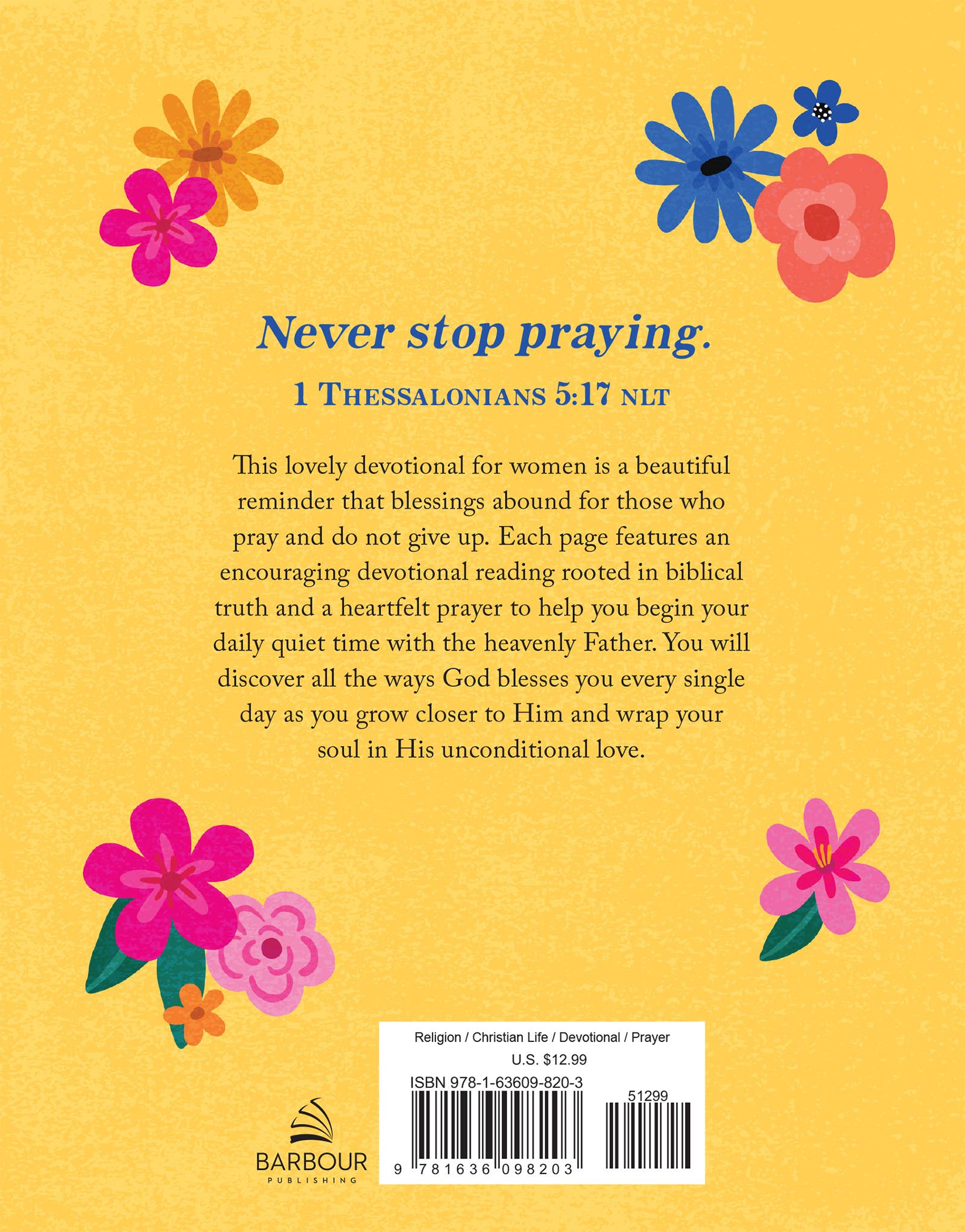 Pray and Never Give Up - Purpose + Passion Boutique