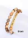 Pray Brown Bracelet - Purpose + Passion Boutique