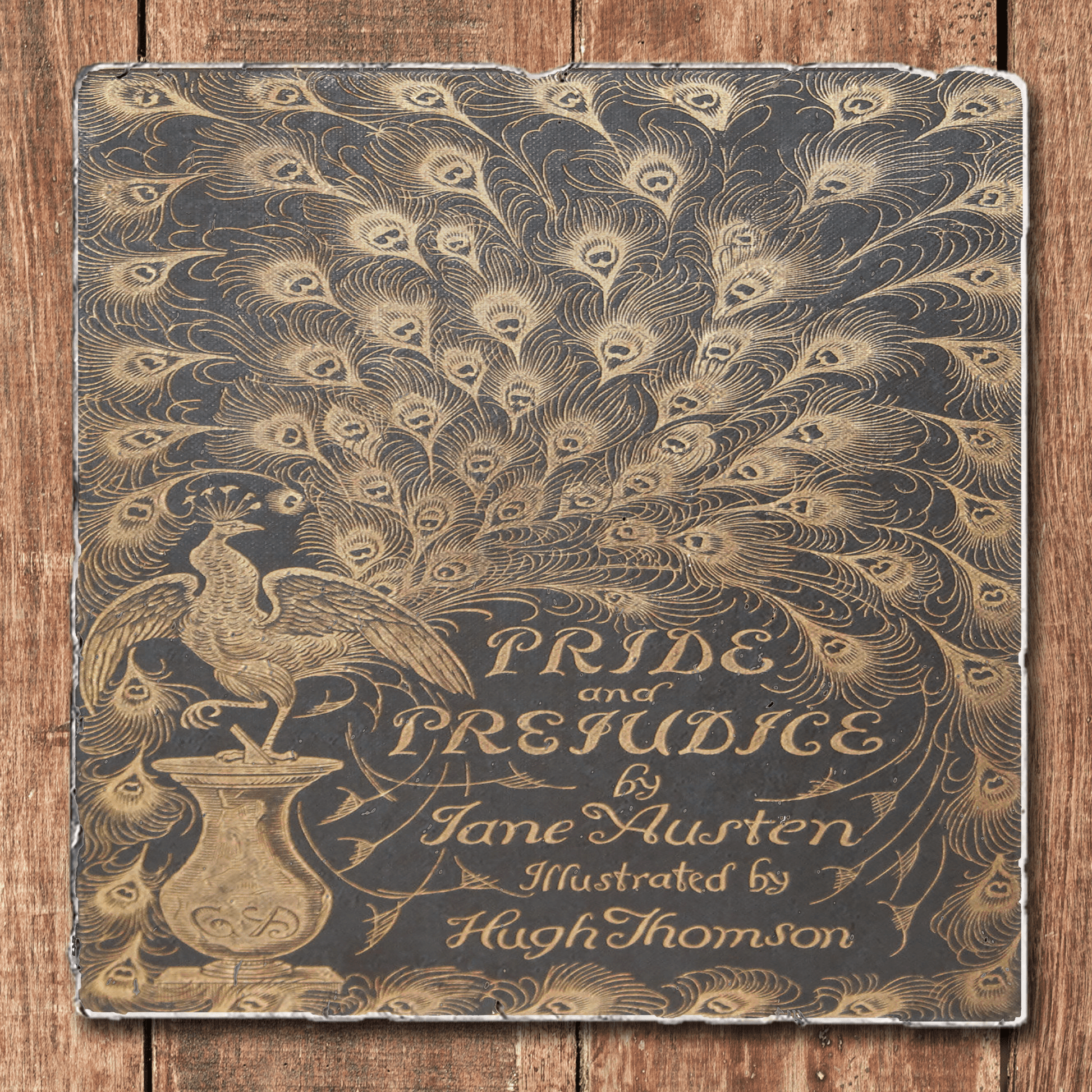 Pride and Prejudice - Jane Austen - Classic Book Coaster - Purpose + Passion Boutique