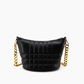 Priscilla Black Quilted Crossbody Bag - Purpose + Passion Boutique