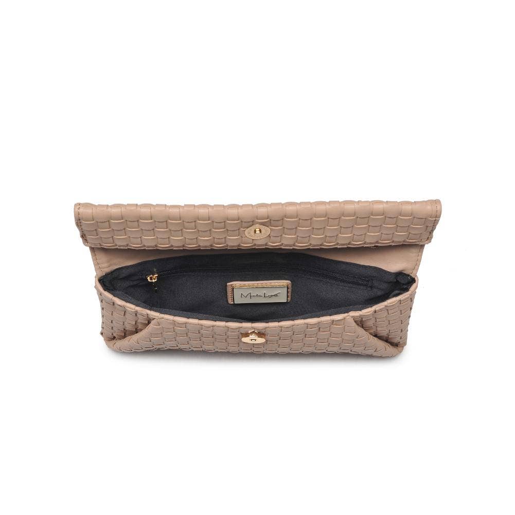 Priscilla Gold Woven Clutch - Purpose + Passion Boutique