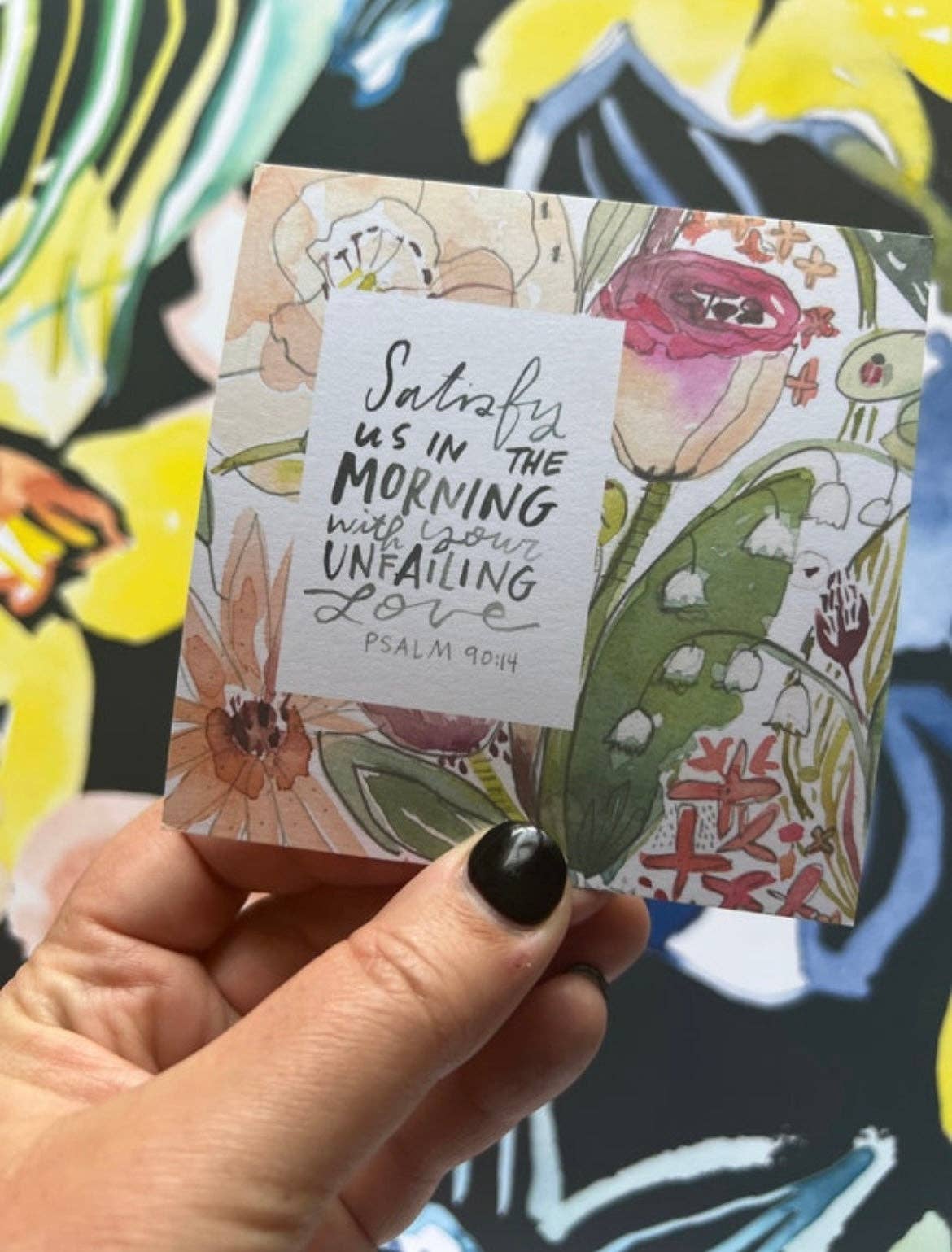 Psalms Bible Verse Scripture Cards + Wooden Stand - Purpose + Passion Boutique