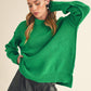 Pullover Boxy Exposed Seams Sweater - Purpose + Passion Boutique