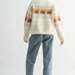 Pumpkin Jacquard Sweater - Purpose + Passion Boutique