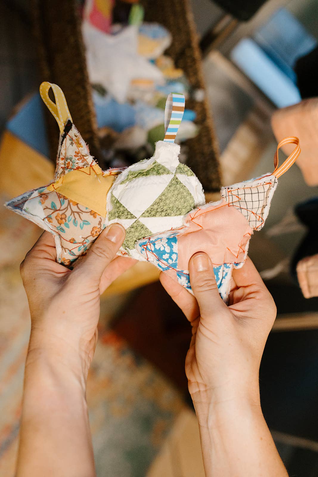 Quilt Holiday Ornaments - Purpose + Passion Boutique