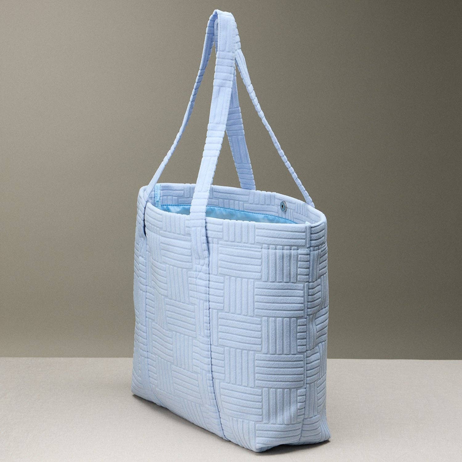 Quilted Tote Bag with Woven Texture - Purpose + Passion Boutique