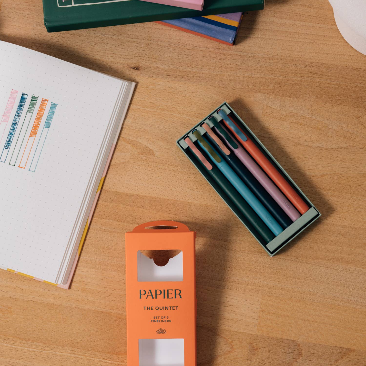 Quintet Fineliners (Set of 5) - Purpose + Passion Boutique