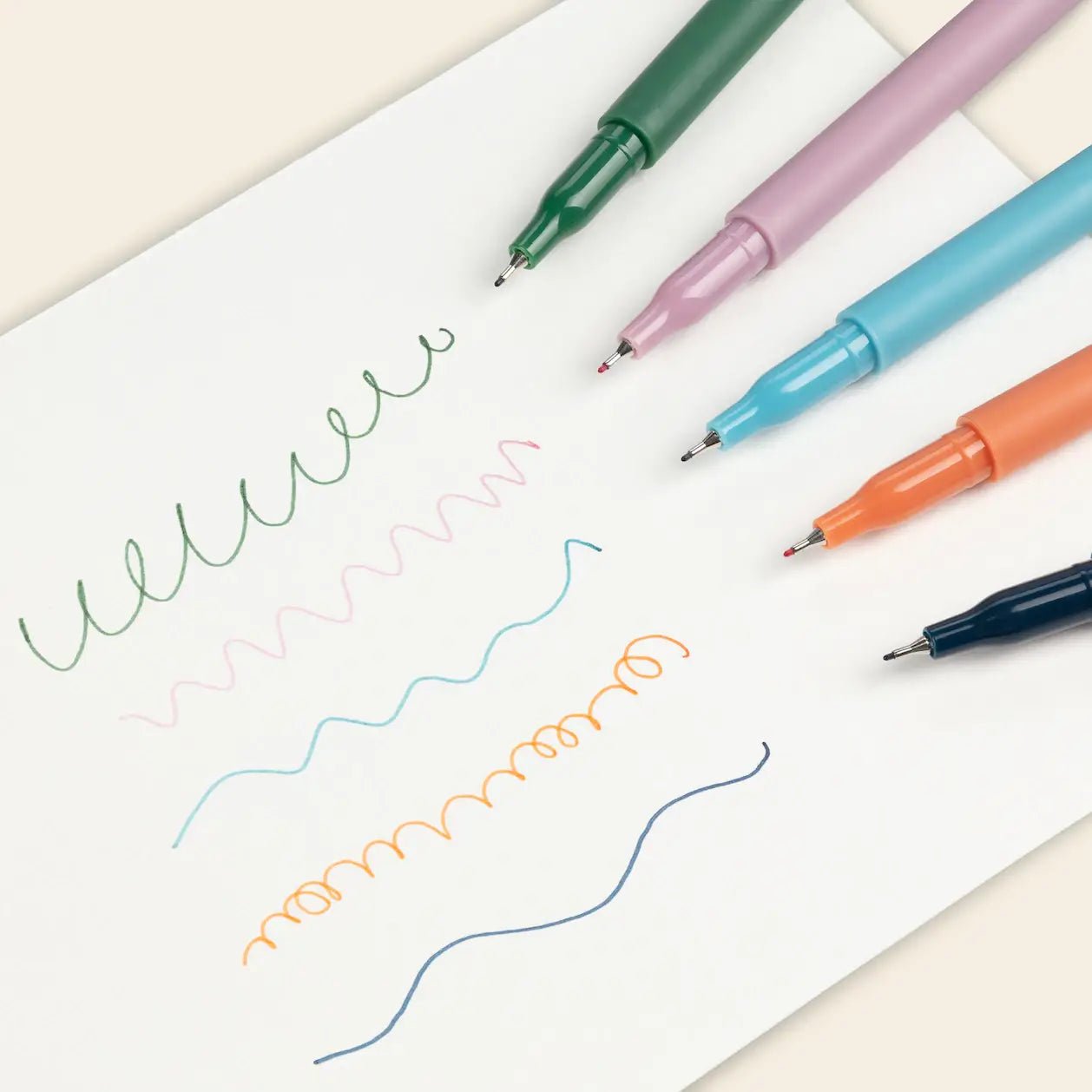 Quintet Fineliners (Set of 5) - Purpose + Passion Boutique