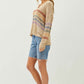 Rainbow Stripe Knit Sweater - Purpose + Passion Boutique