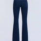 Raw Hem High Rise Dark Wash Tinted Bootcut Jean - Purpose + Passion Boutique