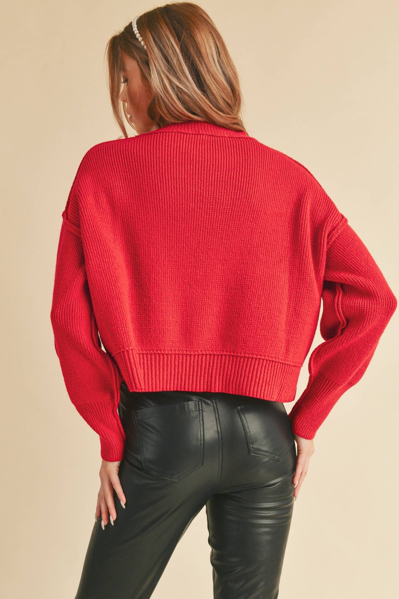 Regina Knit Sweater - Purpose + Passion Boutique