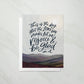 Rejoice & Be Glad Greeting Card - Purpose + Passion Boutique