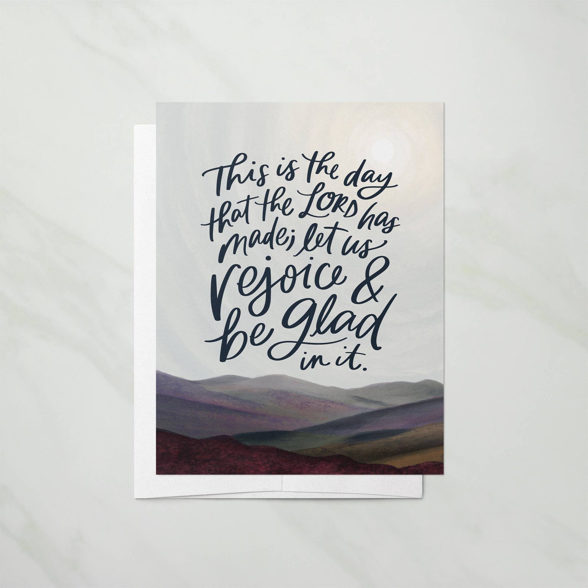 Rejoice & Be Glad Greeting Card - Purpose + Passion Boutique