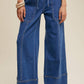 Relaxed Wide - Leg Denim Pants - Purpose + Passion Boutique