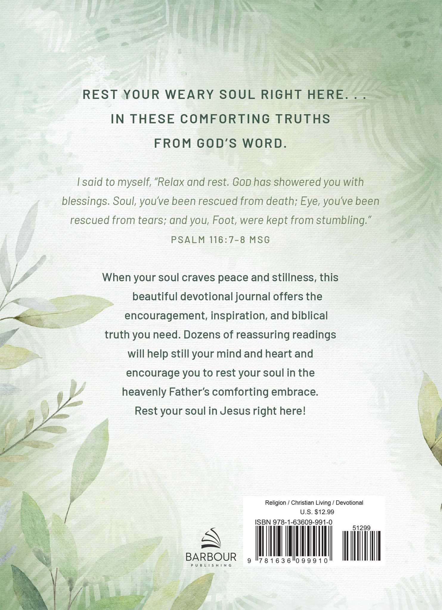 Rest in Jesus: A Devotional Journal for the Exhausted Soul - Purpose + Passion Boutique