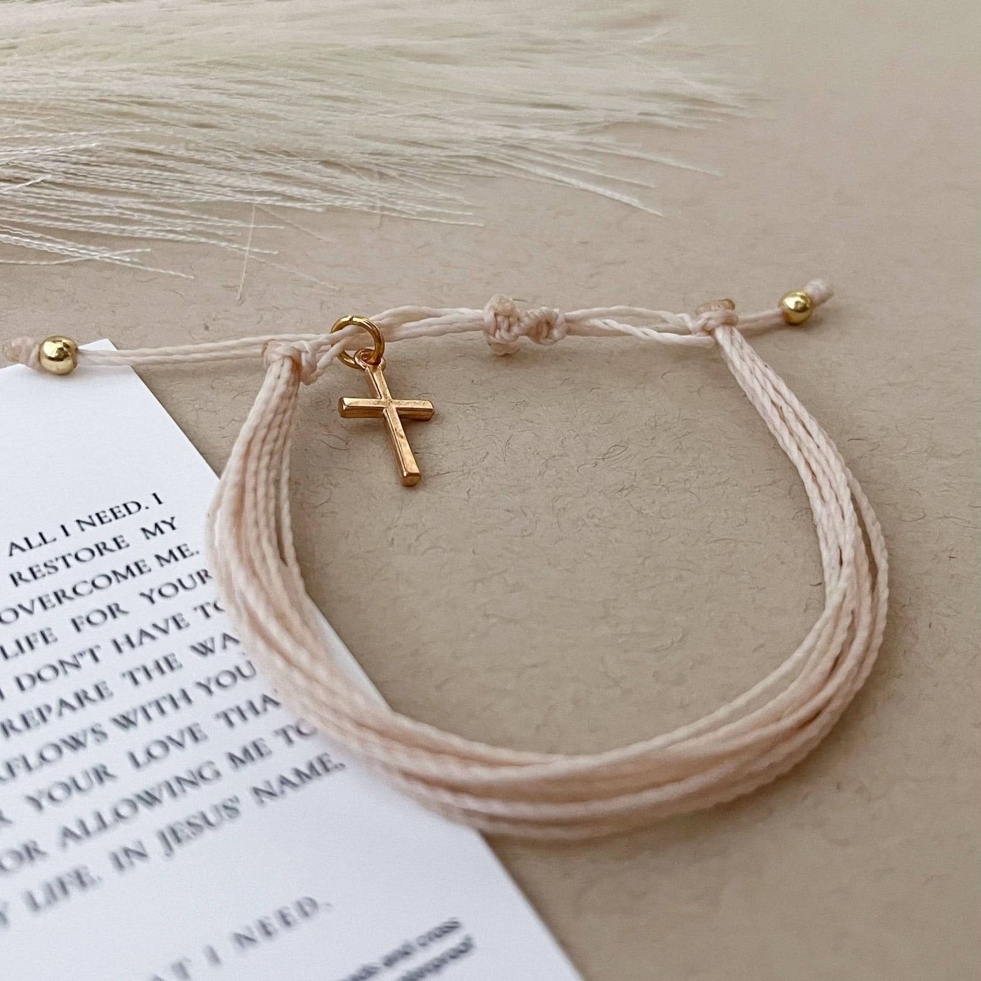 Restore Bracelet + Prayer Card - Purpose + Passion Boutique