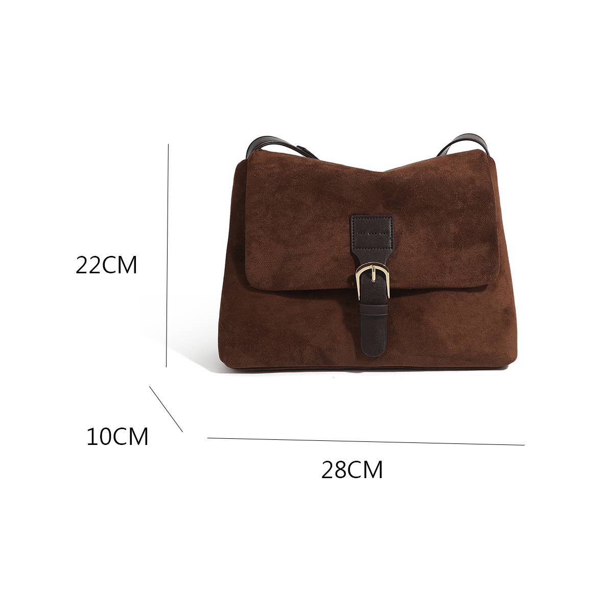 Retro Coffee Crossbody Bag - Purpose + Passion Boutique