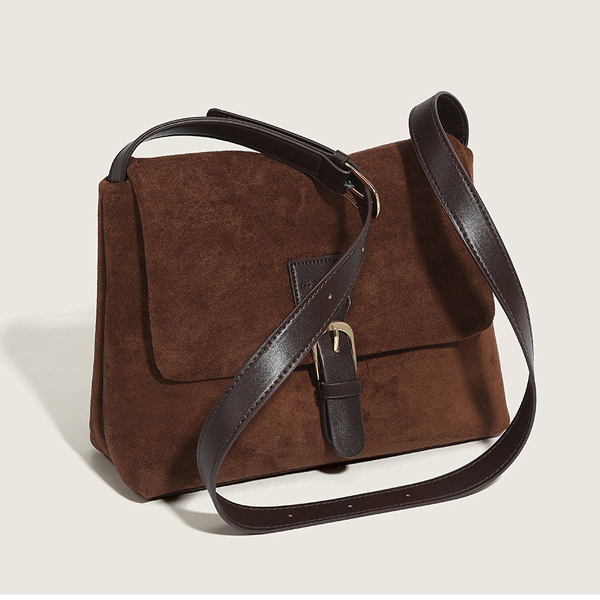 Retro Coffee Crossbody Bag - Purpose + Passion Boutique