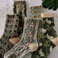 Retro Embossed Women's Socks - Purpose + Passion Boutique