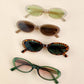 Retro Oval Frame Sunglasses - Purpose + Passion Boutique