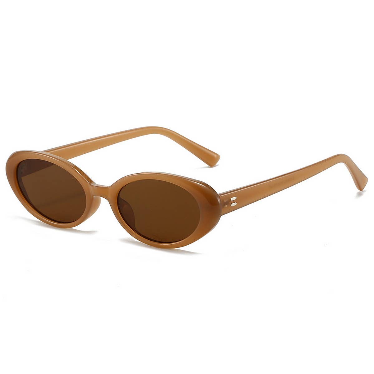 Retro Oval Frame Sunglasses - Purpose + Passion Boutique