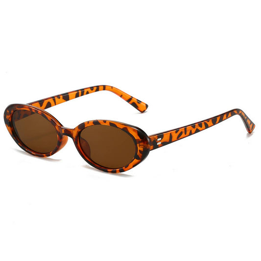 Retro Oval Frame Sunglasses - Purpose + Passion Boutique