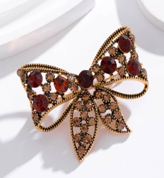 Retro Rhinestone Broochs - Purpose + Passion Boutique