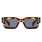 Retro Square Chunky Bold Flat Top Sunglasses - Purpose + Passion Boutique