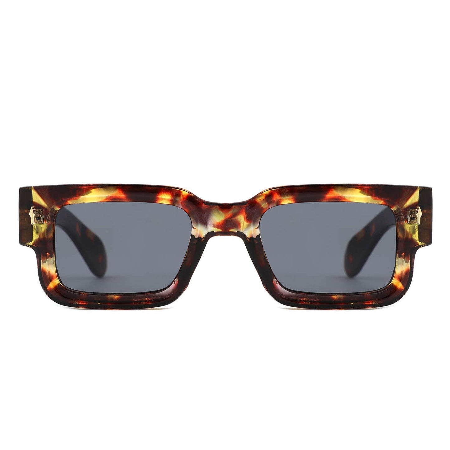 Retro Square Chunky Bold Flat Top Sunglasses - Purpose + Passion Boutique