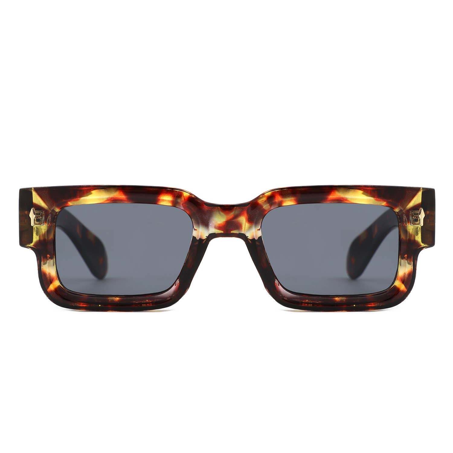 Retro Square Chunky Bold Flat Top Sunglasses - Purpose + Passion Boutique