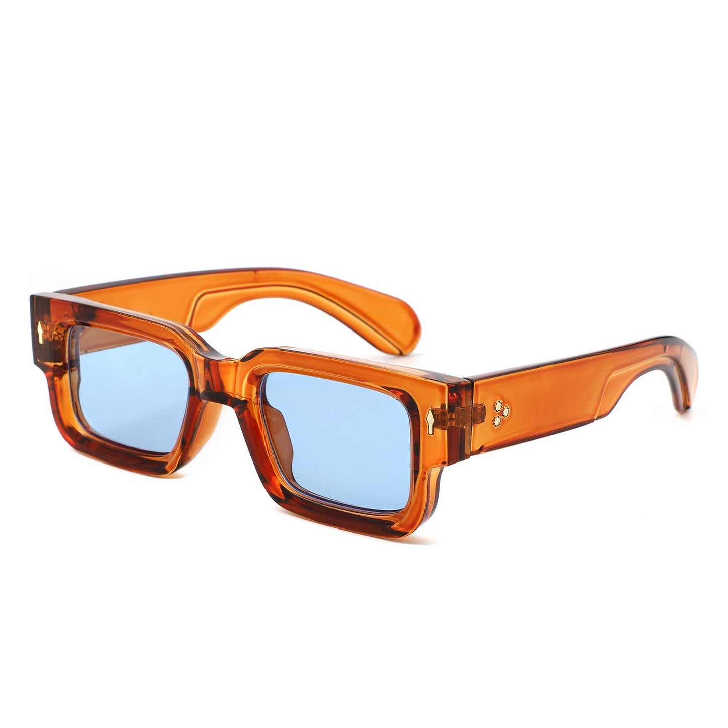 Retro Square Chunky Bold Flat Top Sunglasses - Purpose + Passion Boutique