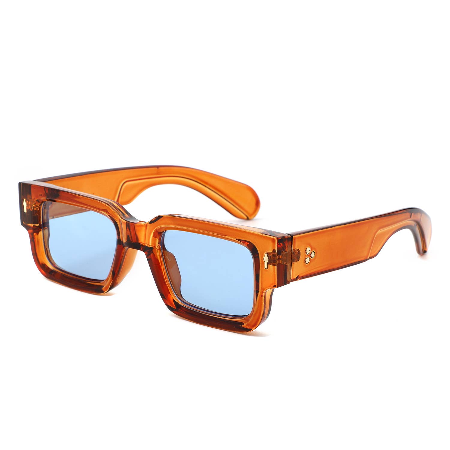 Retro Square Chunky Bold Flat Top Sunglasses - Purpose + Passion Boutique