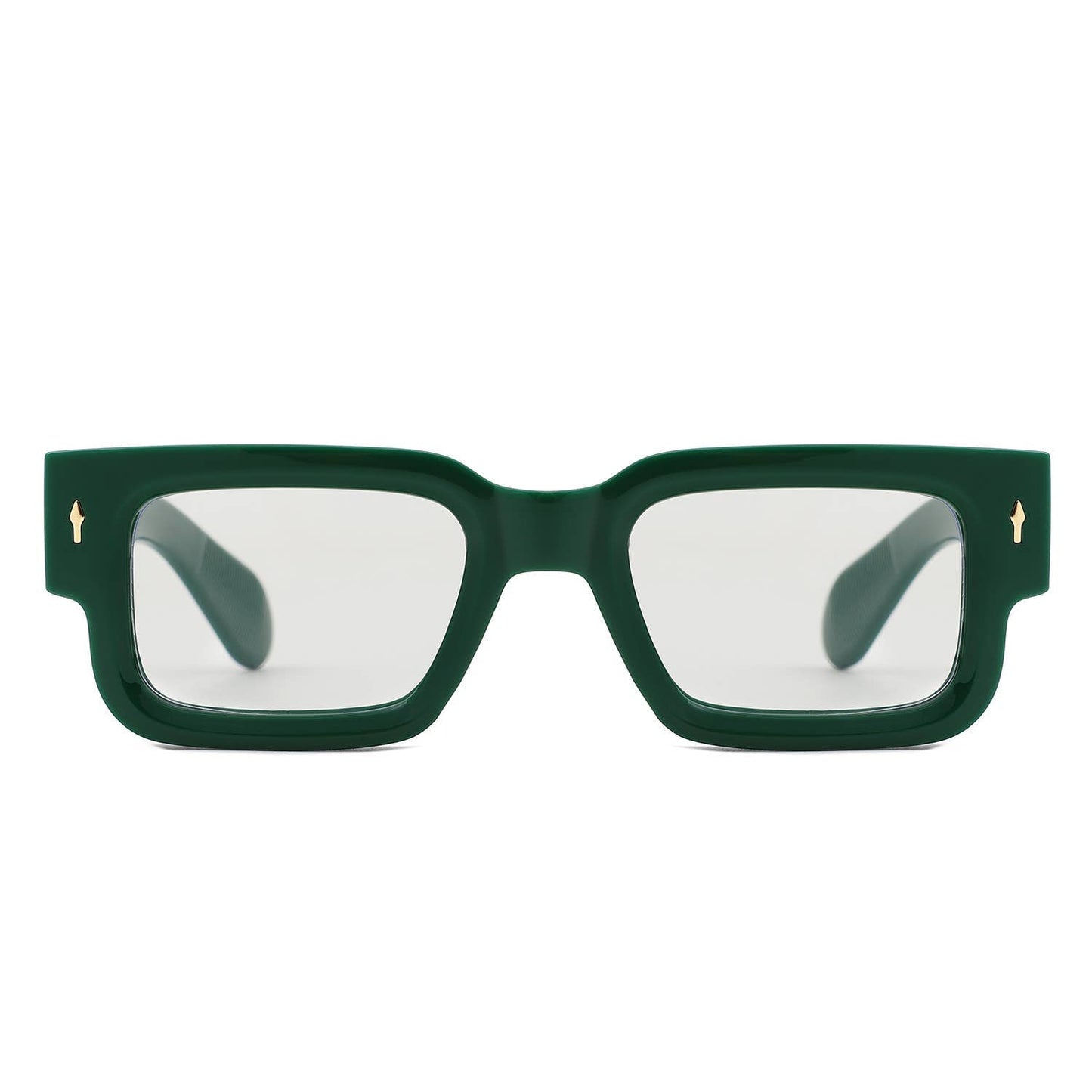 Retro Square Chunky Bold Flat Top Sunglasses - Purpose + Passion Boutique