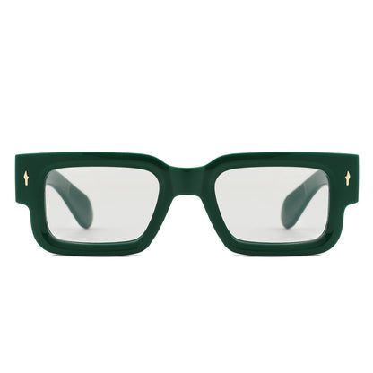 Retro Square Chunky Bold Flat Top Sunglasses - Purpose + Passion Boutique
