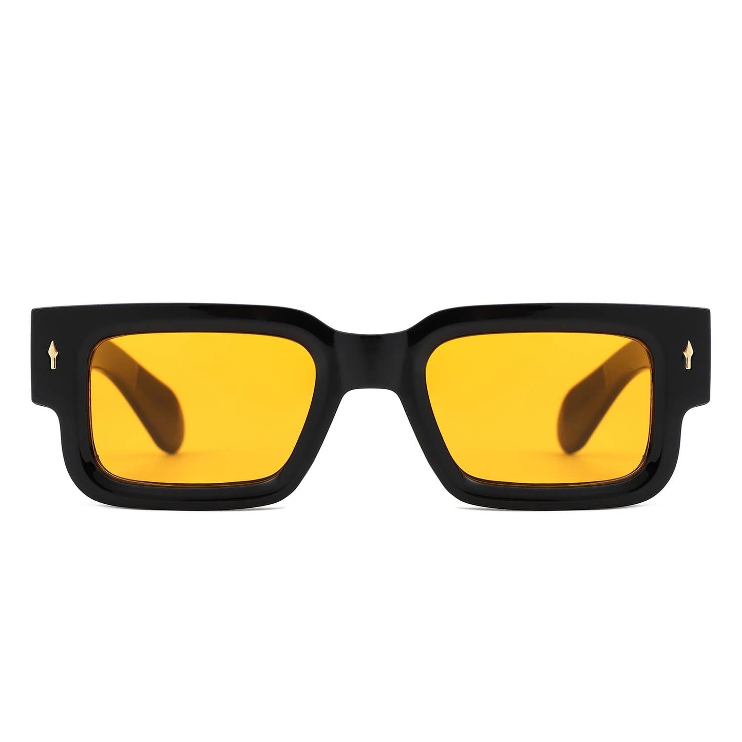 Retro Square Chunky Bold Flat Top Sunglasses - Purpose + Passion Boutique