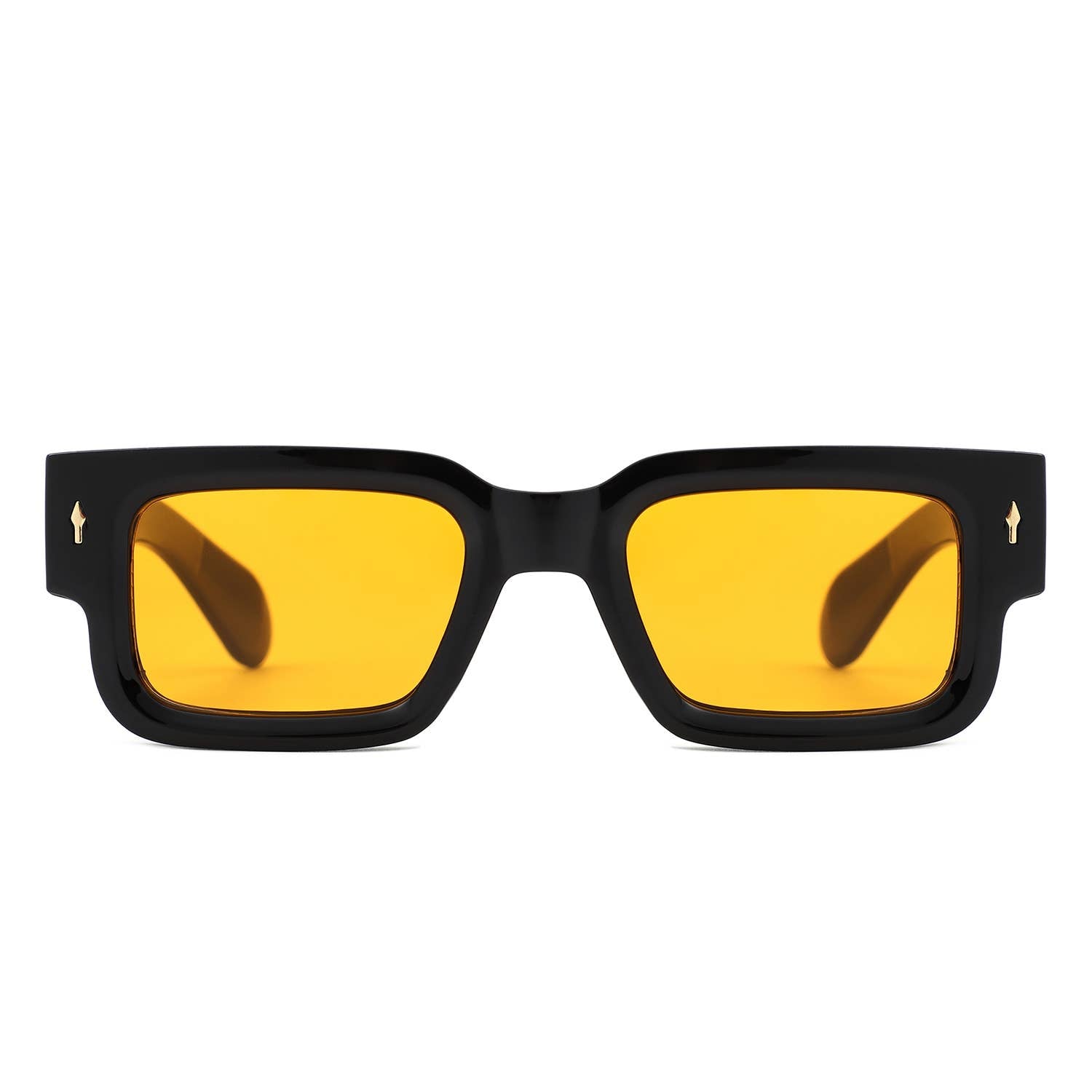 Retro Square Chunky Bold Flat Top Sunglasses - Purpose + Passion Boutique