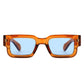 Retro Square Chunky Bold Flat Top Sunglasses - Purpose + Passion Boutique