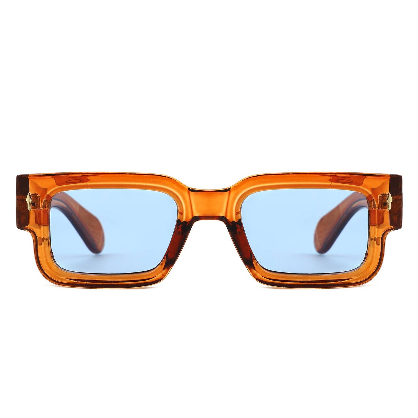 Retro Square Chunky Bold Flat Top Sunglasses - Purpose + Passion Boutique