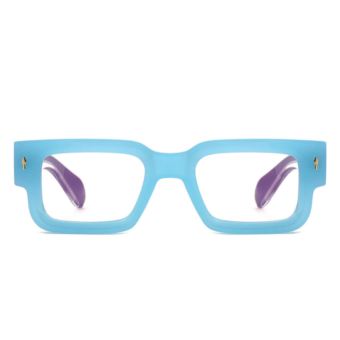 Retro Square Chunky Bold Flat Top Sunglasses - Purpose + Passion Boutique