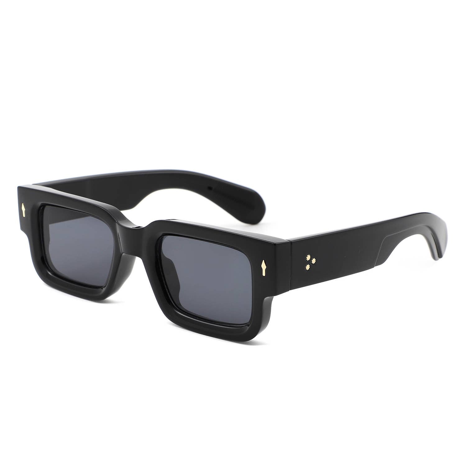 Retro Square Chunky Bold Flat Top Sunglasses - Purpose + Passion Boutique