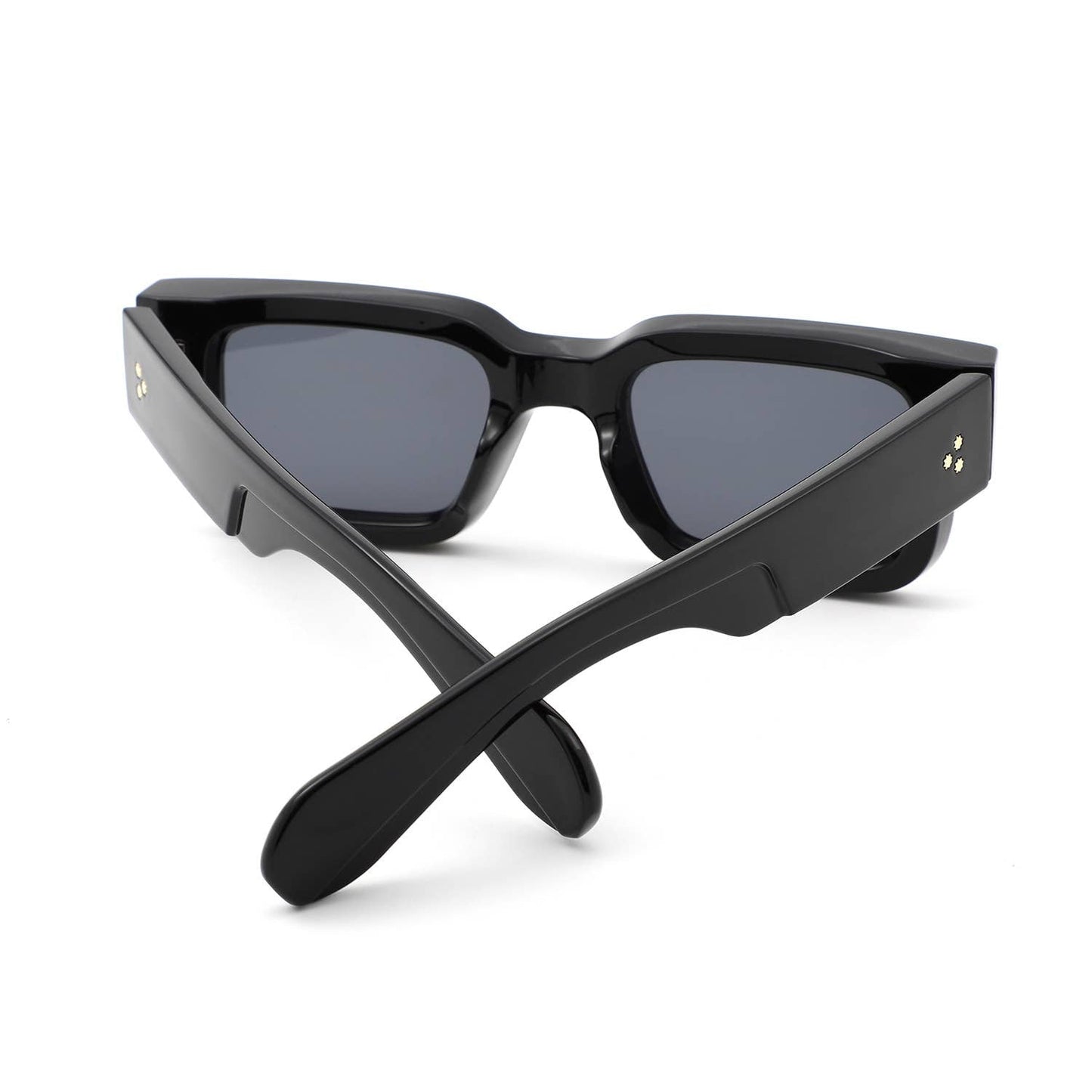 Retro Square Chunky Bold Flat Top Sunglasses - Purpose + Passion Boutique
