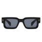 Retro Square Chunky Bold Flat Top Sunglasses - Purpose + Passion Boutique