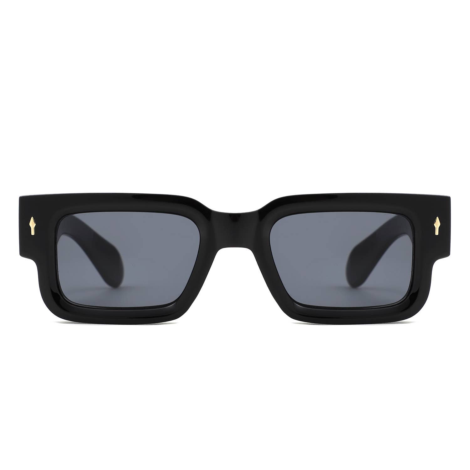 Retro Square Chunky Bold Flat Top Sunglasses - Purpose + Passion Boutique
