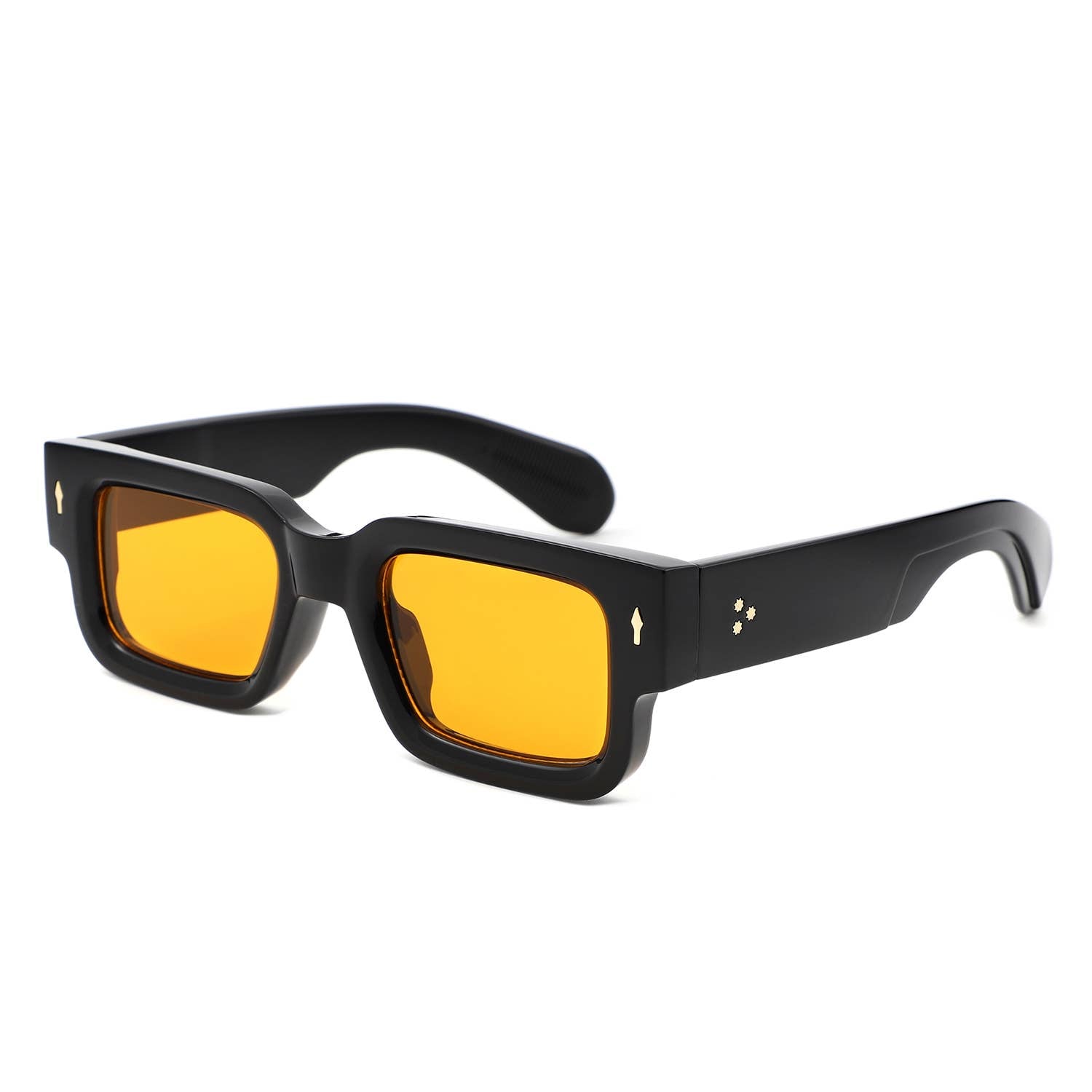 Retro Square Chunky Bold Flat Top Sunglasses - Purpose + Passion Boutique
