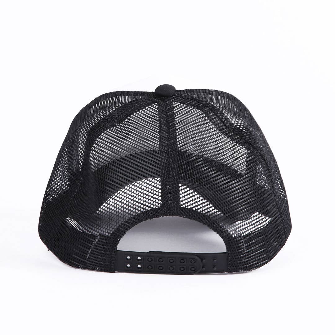 "Revival" Black & White Trucker Hat - Purpose + Passion Boutique