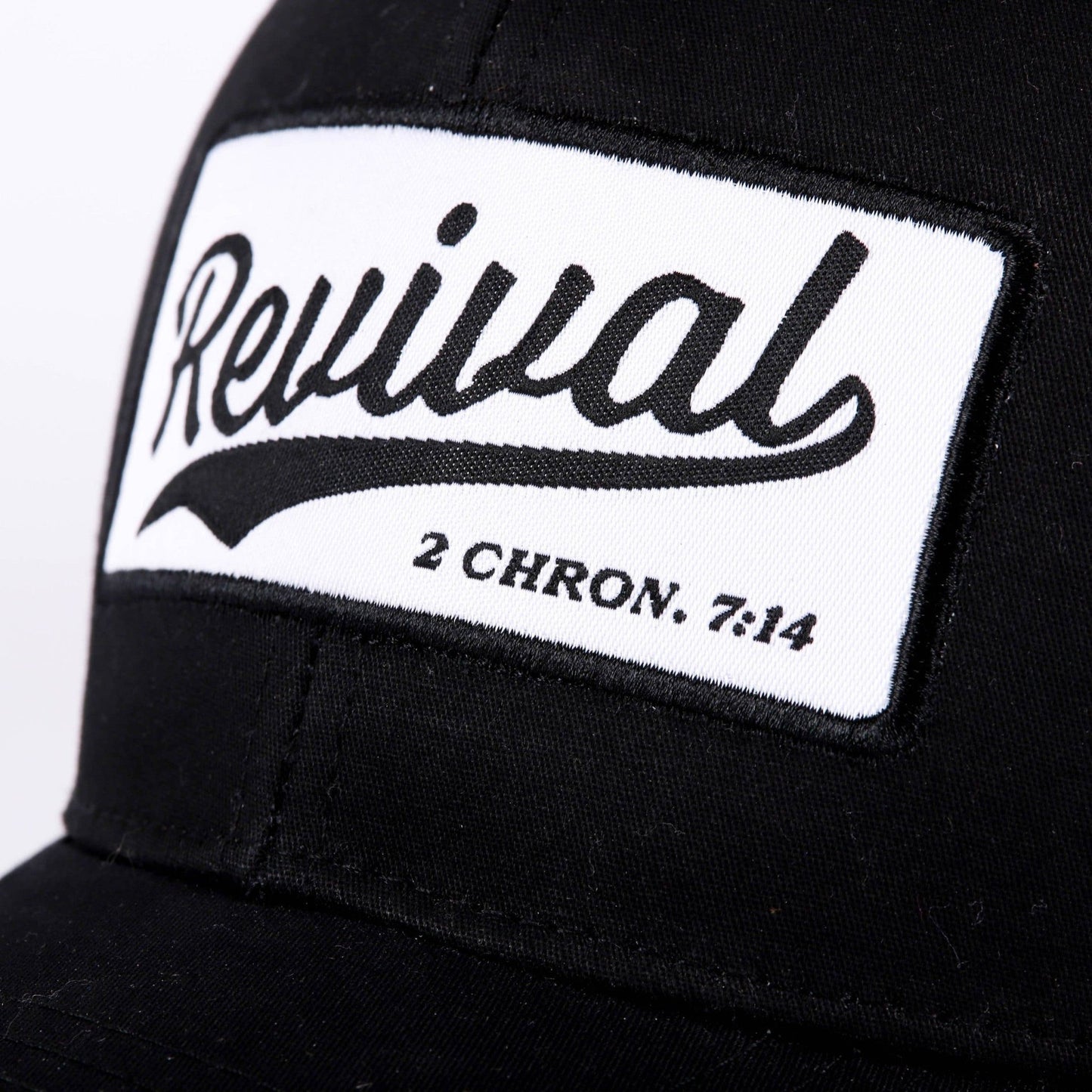 "Revival" Black & White Trucker Hat - Purpose + Passion Boutique