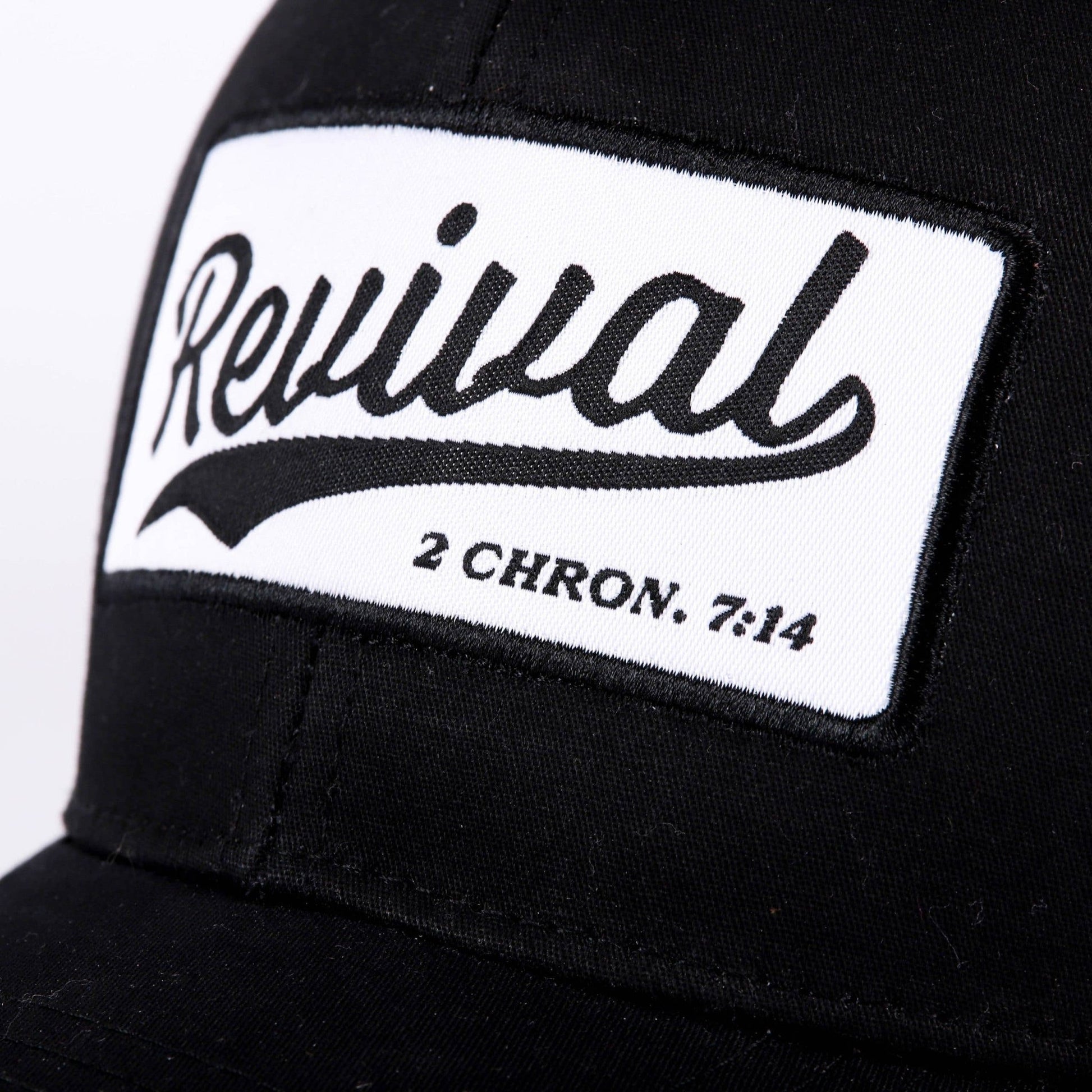 "Revival" Black & White Trucker Hat - Purpose + Passion Boutique